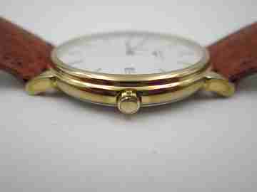 Longines Les Grandes Classiques. Acero y chapado oro. Cuarzo. Unisex. Calendario