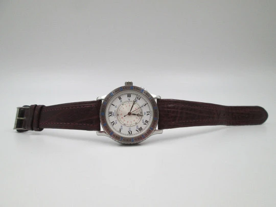 Longines Lindbergh Hour Angle. Acero inoxidable. Automático. Estuche. 2010