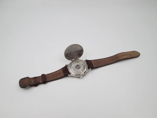 Longines Lindbergh Hour Angle. Acero inoxidable. Automático. Estuche. 2010