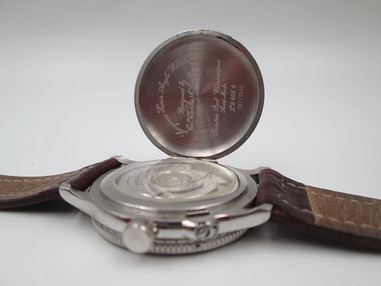 Longines Lindbergh Hour Angle. Acero inoxidable. Automático. Estuche. 2010