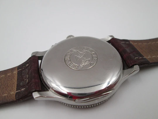 Longines Lindbergh Hour Angle. Acero inoxidable. Automático. Estuche. 2010