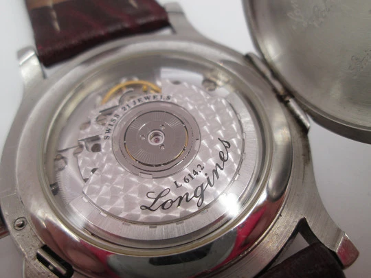 Longines Lindbergh Hour Angle. Acero inoxidable. Automático. Estuche. 2010