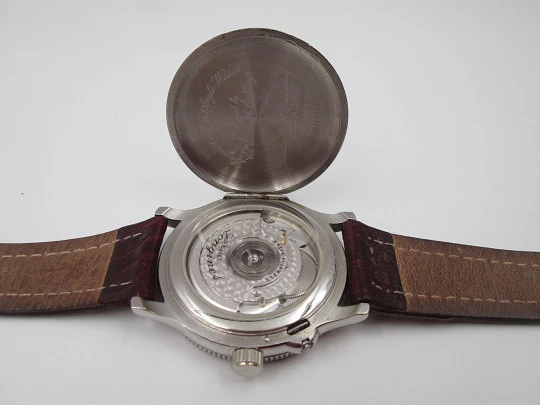 Longines Lindbergh Hour Angle. Acero inoxidable. Automático. Estuche. 2010