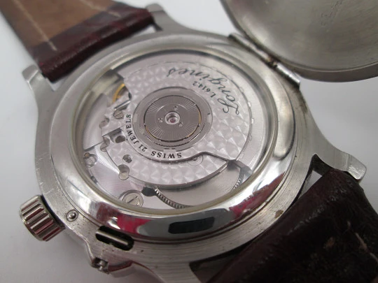 Longines Lindbergh Hour Angle. Acero inoxidable. Automático. Estuche. 2010