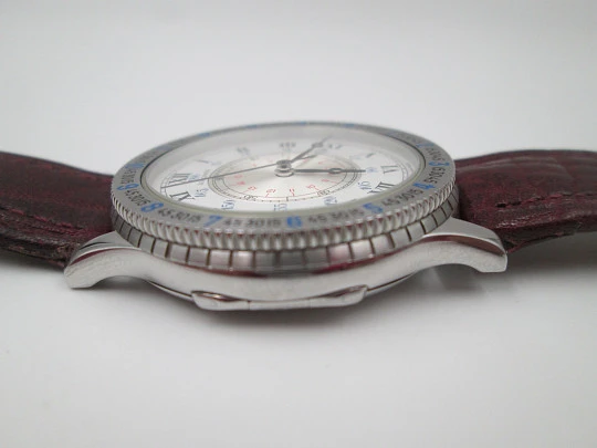 Longines Lindbergh Hour Angle. Acero inoxidable. Automático. Estuche. 2010