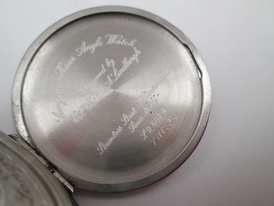 Longines Lindbergh Hour Angle. Acero inoxidable. Automático. Estuche. 2010