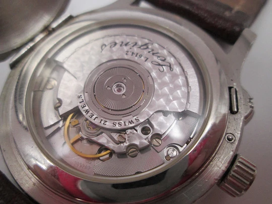 Longines Lindbergh Hour Angle. Acero inoxidable. Automático. Estuche. 2010