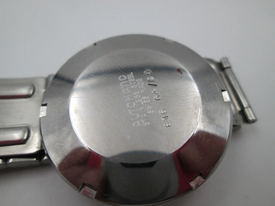 Lorem. Stainless steel. Automatic. Calendar. Bracelet. Swiss. 1970's