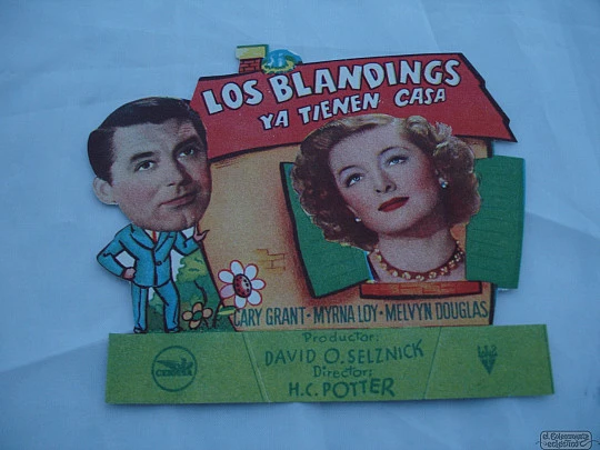 Los Blandings ya tienen casa. Gary Grant. 1948. Color. Troquelado