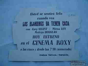 Los Blandings ya tienen casa. Gary Grant. 1948. Color. Troquelado