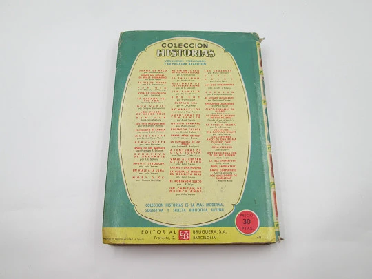Los jóvenes años de una reina. Libro ilustrado. Colección Historias. Bruguera, 1958