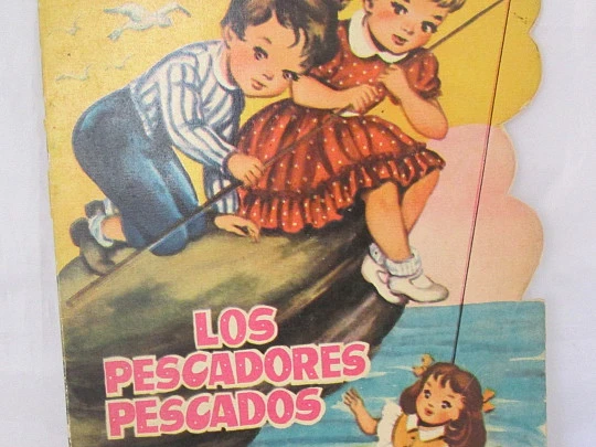 Los pescadores pescados. 1958. Toray. Cuentos troquelados. R. Galcerán