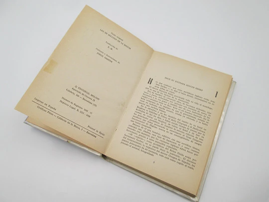 Los quinientos millones de la princesa india. Julio Verne. Editorial Molino. 1958