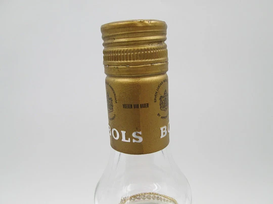 Lucas Bols ballerina wind-up musical bottle. Brindisi La Traviata. Holland. 1950's