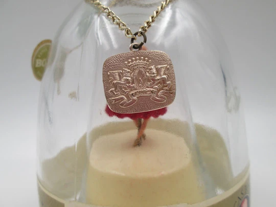 Lucas Bols ballerina wind-up musical bottle. Brindisi La Traviata. Holland. 1950's