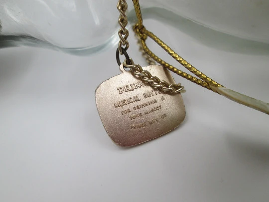 Lucas Bols ballerina wind-up musical bottle. Brindisi La Traviata. Holland. 1950's