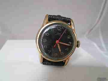 Luga. 1960's. Gold plated 20 microns / stainless steel. Manual wind