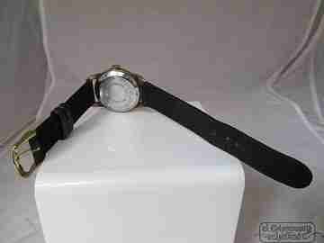 Luga. Baño oro 20 micras y acero inoxidable. 1960. Cuerda. Alemania
