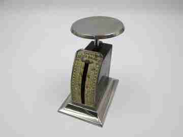 M. Myers & Son spring letter balance / scale. England. 1930's. Silver metal