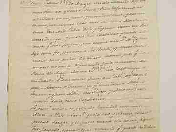 Manuscript 1815. Ángel Sancho testament. Two tax seals