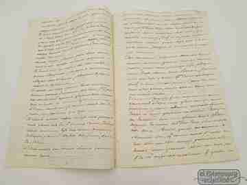 Manuscript 1815. Ángel Sancho testament. Two tax seals
