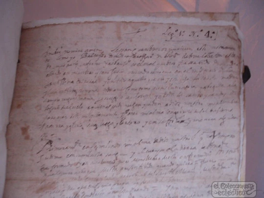 Manuscript. 1644. Testament and Codicil. 5 pages. Parchment covers
