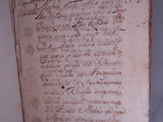 Manuscrito. Títulos vivienda. Sevilla. 1725-1848. Pergamino