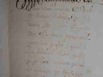 Manuscrito. Títulos vivienda. Sevilla. 1725-1848. Pergamino