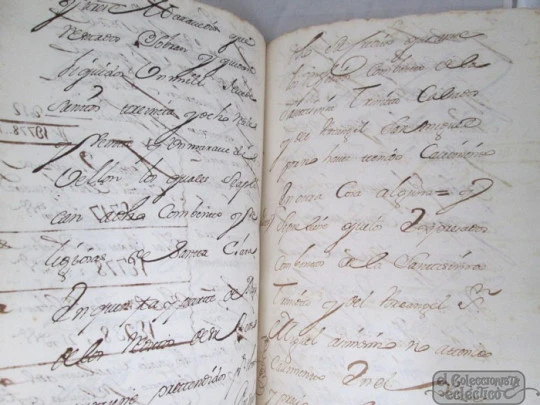 Manuscrito. Venta judicial casa. 1750. Málaga. Tapas pergamino