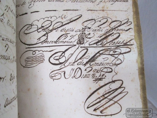 Manuscrito. Venta judicial casa. 1750. Málaga. Tapas pergamino