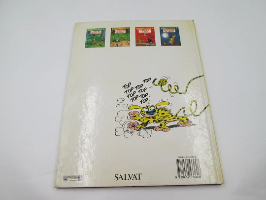 Marsupilami 4, en el cráter del volcán. Tapas duras a color. Salvat Editores, 2002