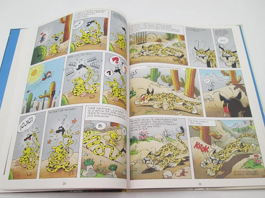 Marsupilami 4, en el cráter del volcán. Tapas duras a color. Salvat Editores, 2002