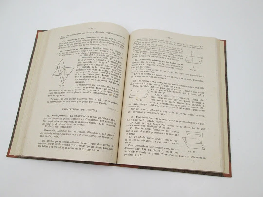 Mathematics: arithmetic, algebra and geometry. Benigno Baratech. Hardcover. 1941