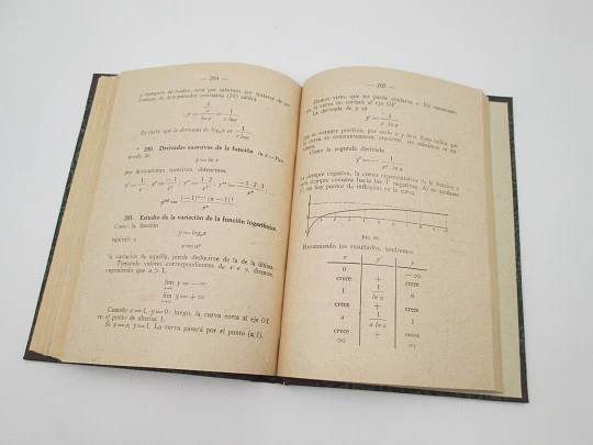 Mathematics. Benigno Baratech & Jose Estevan. El Noticiero publisher. 1944