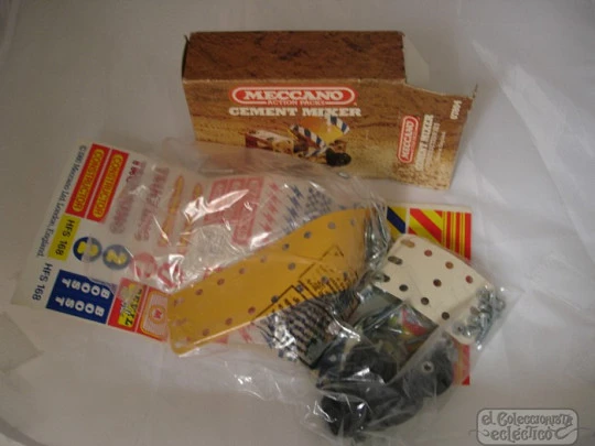 Meccano toy. Action Packs. 1980. Cement mixer. UK. Original box