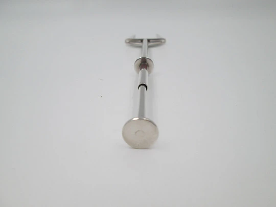 Mechanical fork / clamp for serving bread. Sterling silver. Hallmarks. Spain. 1960's