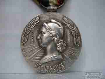 Medal of Honor. French railways. 1960. Silver. Georges Guiraud