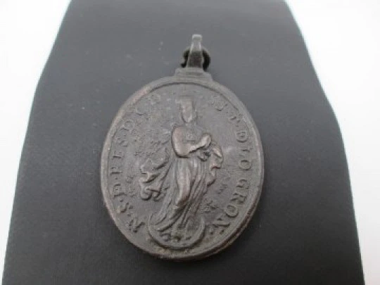 Medal. Our Lady of the Rescue / Saint John of Matha and Saint Felix of Valois