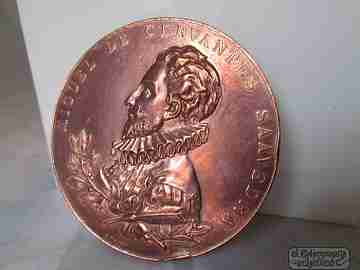 Medal. Third Centenary of the publication of the Quixote. 1905