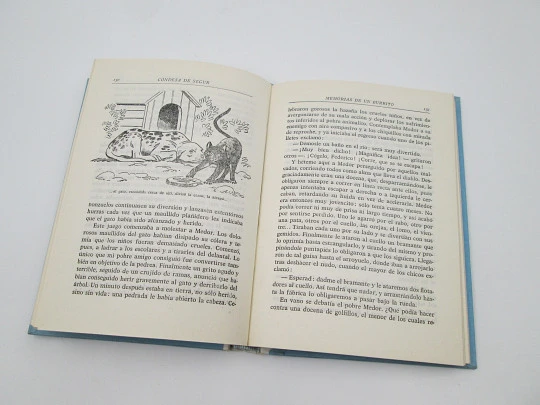 Memorias de un burrito. Condesa de Ségur. Editorial Mateu, Ilustraciones. 1958