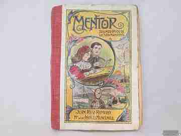 Mentor. Ruiz Romero. 1931. Handwritten reading. 223 Pg.