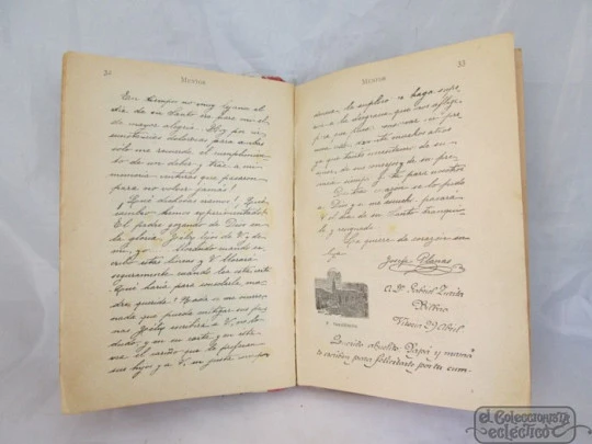 Mentor. Ruiz Romero. 1931. Handwritten reading. 223 Pg.