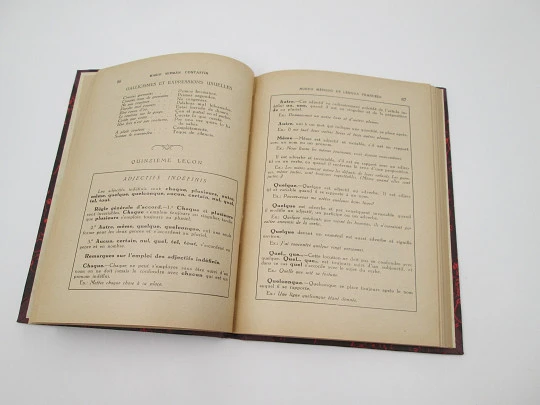 Método Teórico Práctico Lengua Francesa. Ciclo Superior. Mario Mirmán. 1939