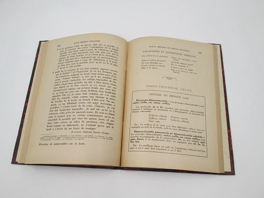 Método Teórico Práctico Lengua Francesa. Ciclo Superior. Mario Mirmán. 1939