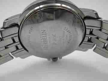 Michel Herbelin París. Acero inoxidable. Automático. Brazalete. Estuche