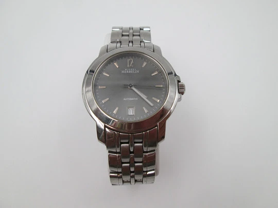 Michel Herbelin París. Stainless steel. Automatic. Bracelet. Original box