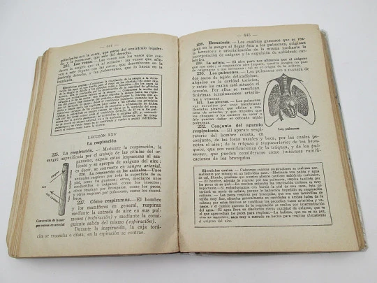 Middle Grade Encyclopedia. Dalmáu Carles publisher. Hard covers. 700 engravings. 1944