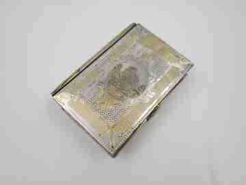 Missal / prayer book. Silver and vermeil. France. Engravings