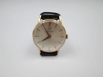 Moeris Manual Wind 1960s Steel Gold Plated Strap | El