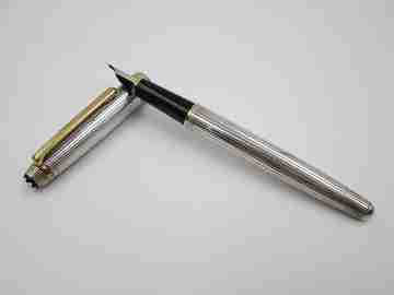 Montblanc 144 Meisterstück Solitaire. 925 silver. 18K
